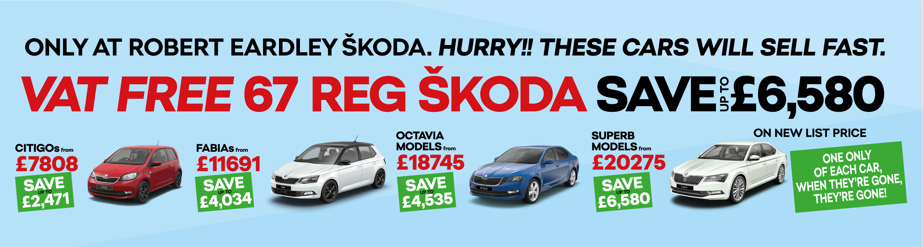 No Vat - 67 Reg ŠKODA