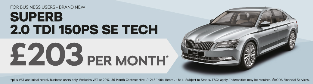 ŠKODA Superb 2.0 TDI 150PS SE TECH