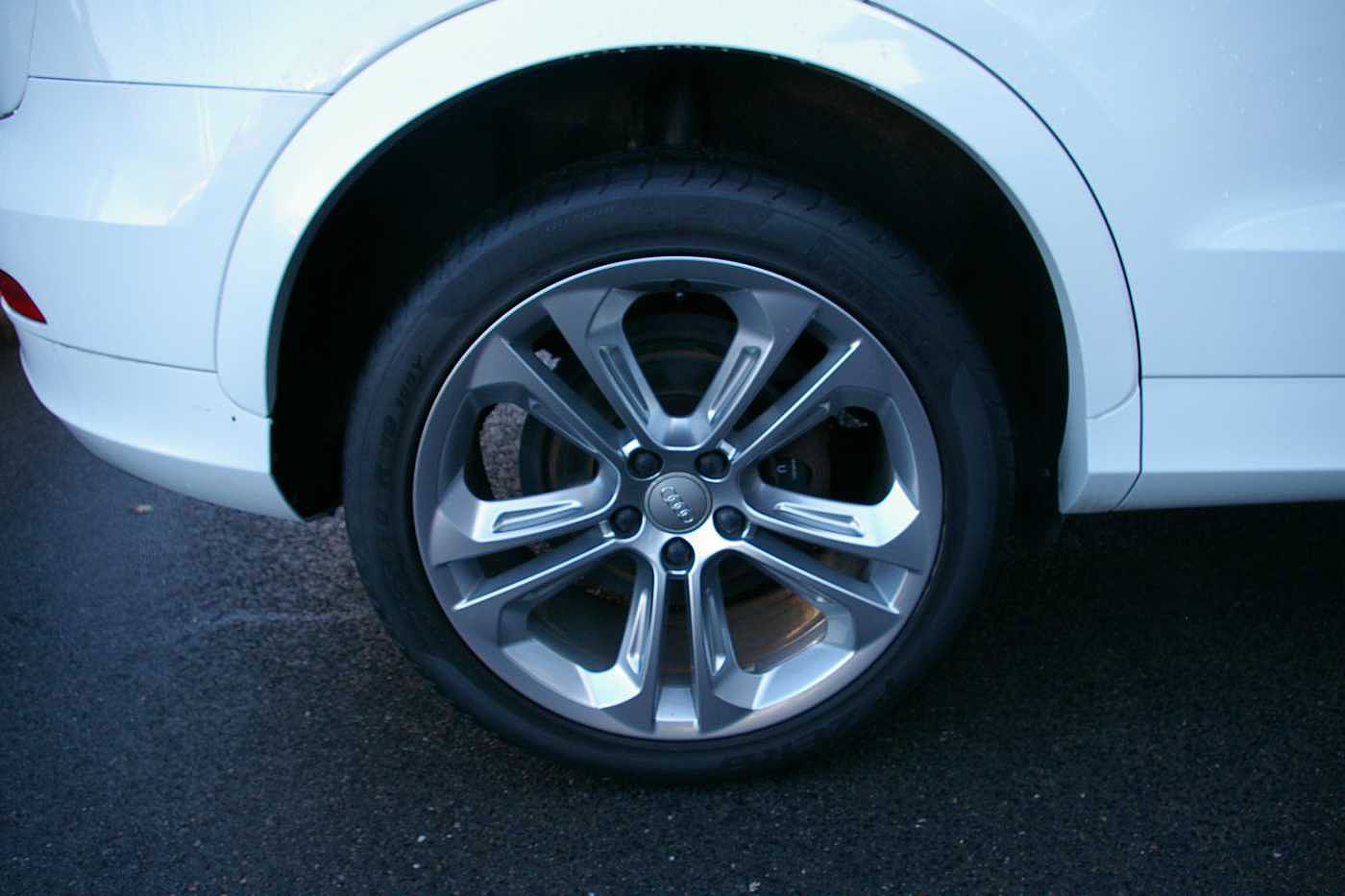 2013 White Audi Q3 2.0 TDI quattro, Diesel, Automatic