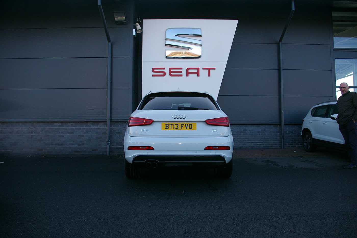 2013 White Audi Q3 2.0 TDI quattro, Diesel, Automatic