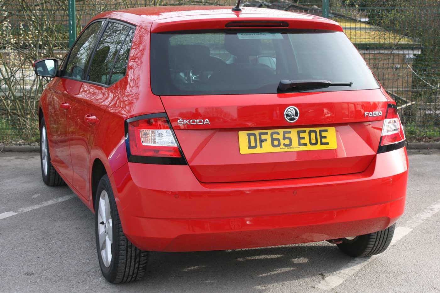 2015 Corrida Red Skoda Fabia Hatchback 5-Dr 1.2 TSI, Petrol, Manual