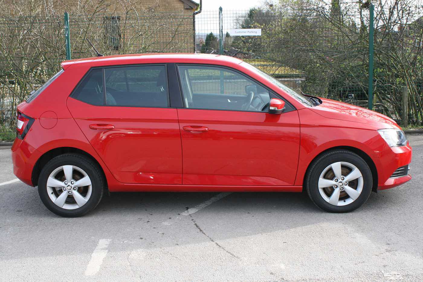 2015 Corrida Red Skoda Fabia Hatchback 5-Dr 1.2 TSI, Petrol, Manual