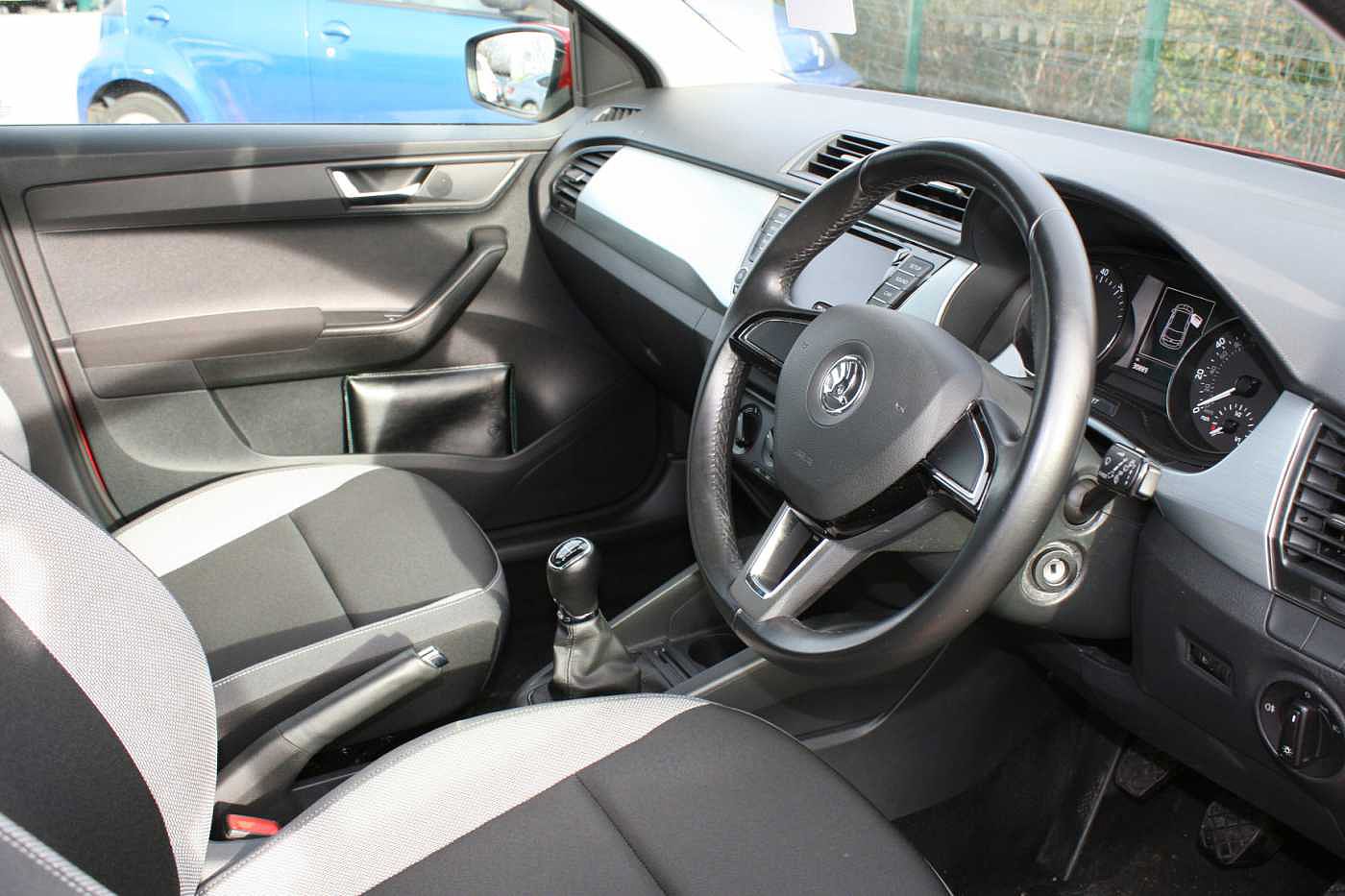 2015 Corrida Red Skoda Fabia Hatchback 5-Dr 1.2 TSI, Petrol, Manual
