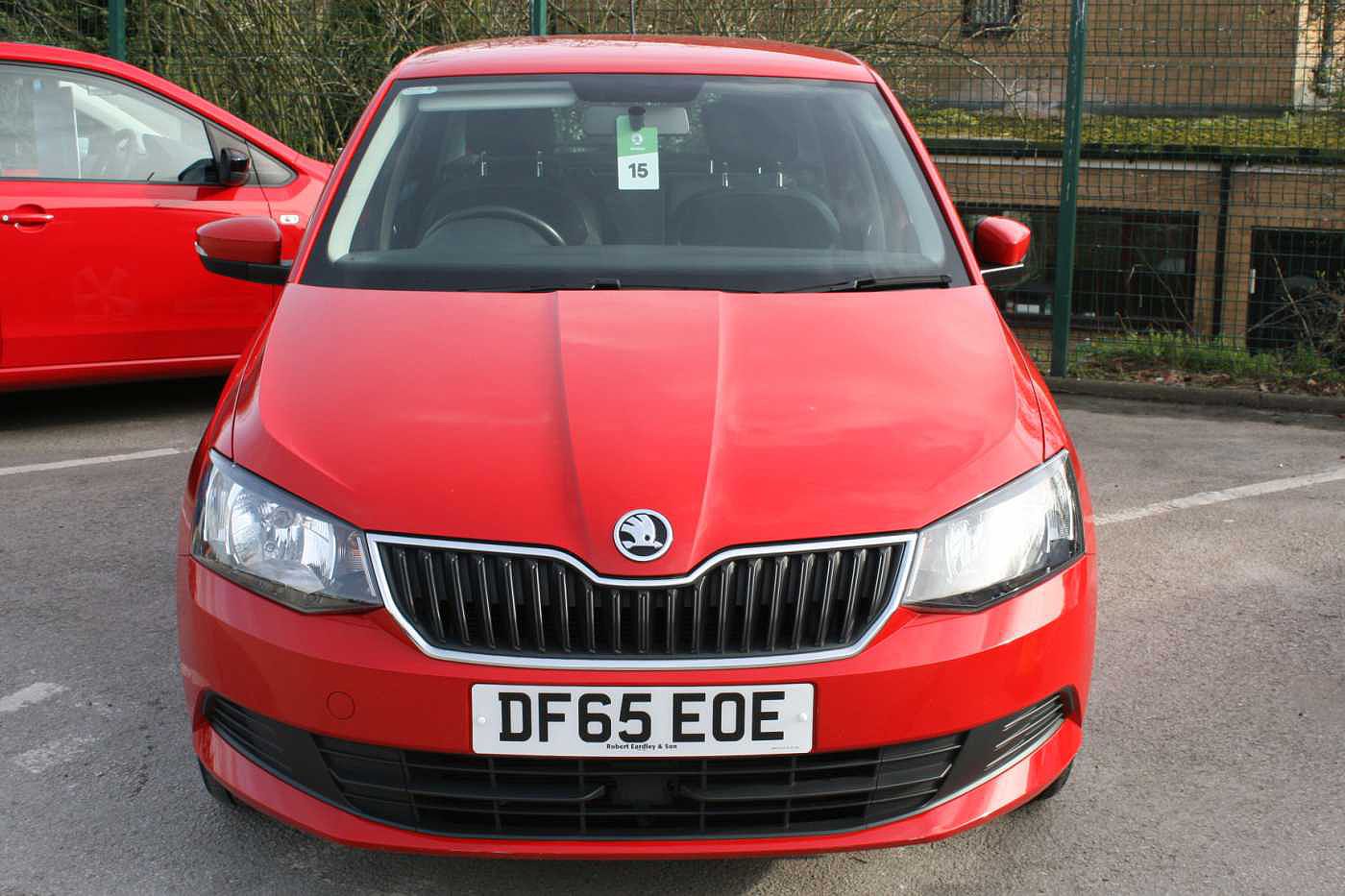 2015 Corrida Red Skoda Fabia Hatchback 5-Dr 1.2 TSI, Petrol, Manual